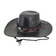 thumbnail image 1 of Sombreros de estilo étnico con protección solar, sombrero de vaquero occidental, sombrero de montar rizado, sombrero de hombre, 1 of 2