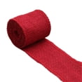 thumbnail image 4 of VONKY 1 Rouleau Décorations de Mariage Accessoires de Vêtements Souples Ruban de Vêtements Simples et Confortables pour Cadeaux Fête Décorations de Table de Vacances Rouge Profond, 4 of 7