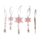 thumbnail image 1 of Juego 10 Colgantes Cristal Acrílico para Navidad Suministros Fiesta en Casa () Rosa, 1 of 9