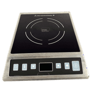 True Induction TI-1SSC Portable 12 Commercial Single Induction Glass-Ceramic Cooktop, UL197 Certified, 1750W