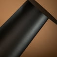 thumbnail image 4 of 17.7"W Black Mid Century Modern Metal Single Round Coffee Table, 4 of 5