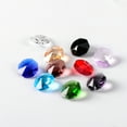 thumbnail image 4 of Cuentas octagonales de cristal de 14 mm, atrapasueños de cortina de cristal, piezas de guirnalda de cristal, paquete de 100, 4 of 5