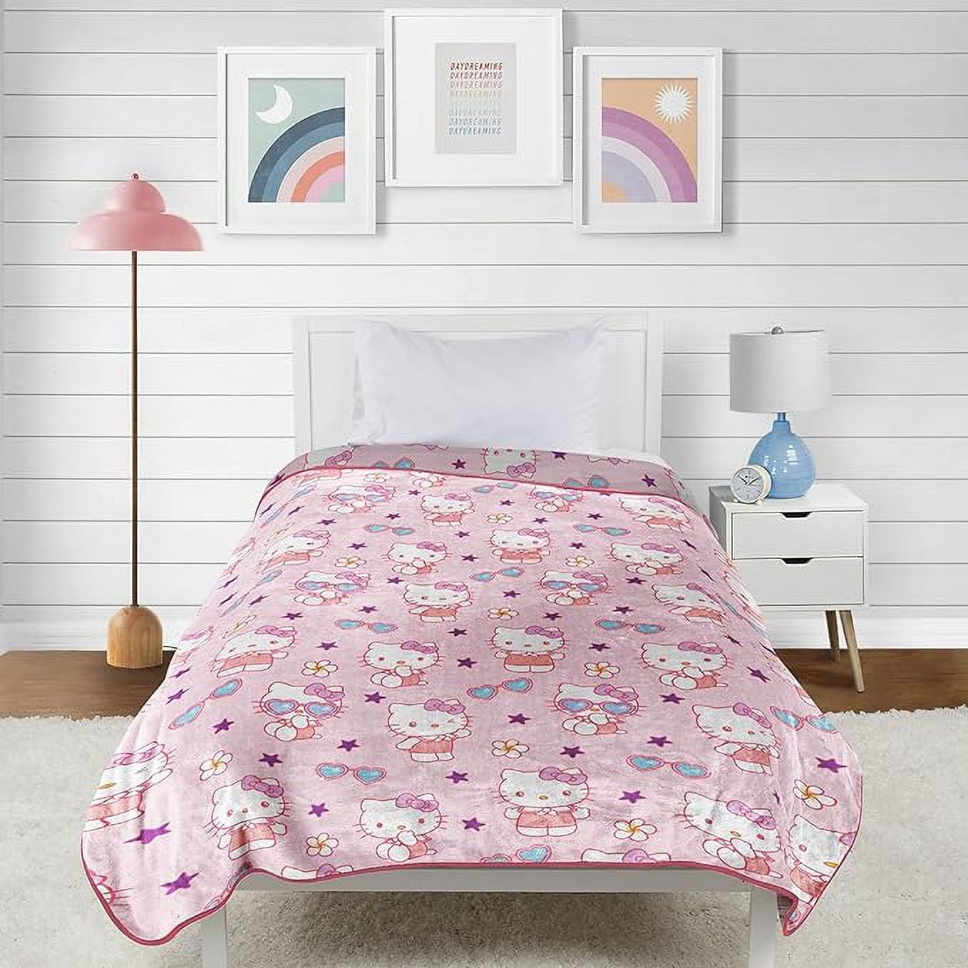Sanrio Hello Kitty Shades 60 x 90 Silk Touch Throw Blanket