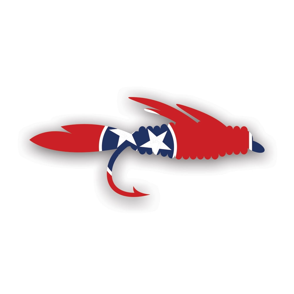 Tennessee Fly Fishing Sticker Decal Self Adhesive Vinyl