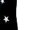 Black White Stars, variant on Woman Within Plus Size Perfect Printed Three-Quarter Sleeve V-Neck Tee
