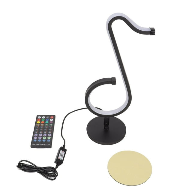 Lampe de Bureau, Lampe de Table Note Musicale RGB Lumière Note Musicale Cool Lampes de Bureau Qualité Inégalée