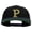 Black Purple, variant on Greek Alphabet RHO Patched Classic Snapback Woold Blend 2 Tone Cap - Black Red OSFM