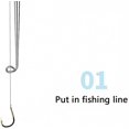 thumbnail image 1 of 2 uds removedor de anzuelos de acero inoxidable, accesorios de pesca herramienta de eliminación de anzuelos de pesca LingWen 8390605468698, 1 of 1