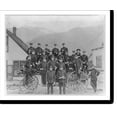 thumbnail image 2 of Historic Framed Print, Mullan [Idaho] Fire Dept., Decoration Day, 1912, 17-7/8" x 21-7/8", 2 of 9
