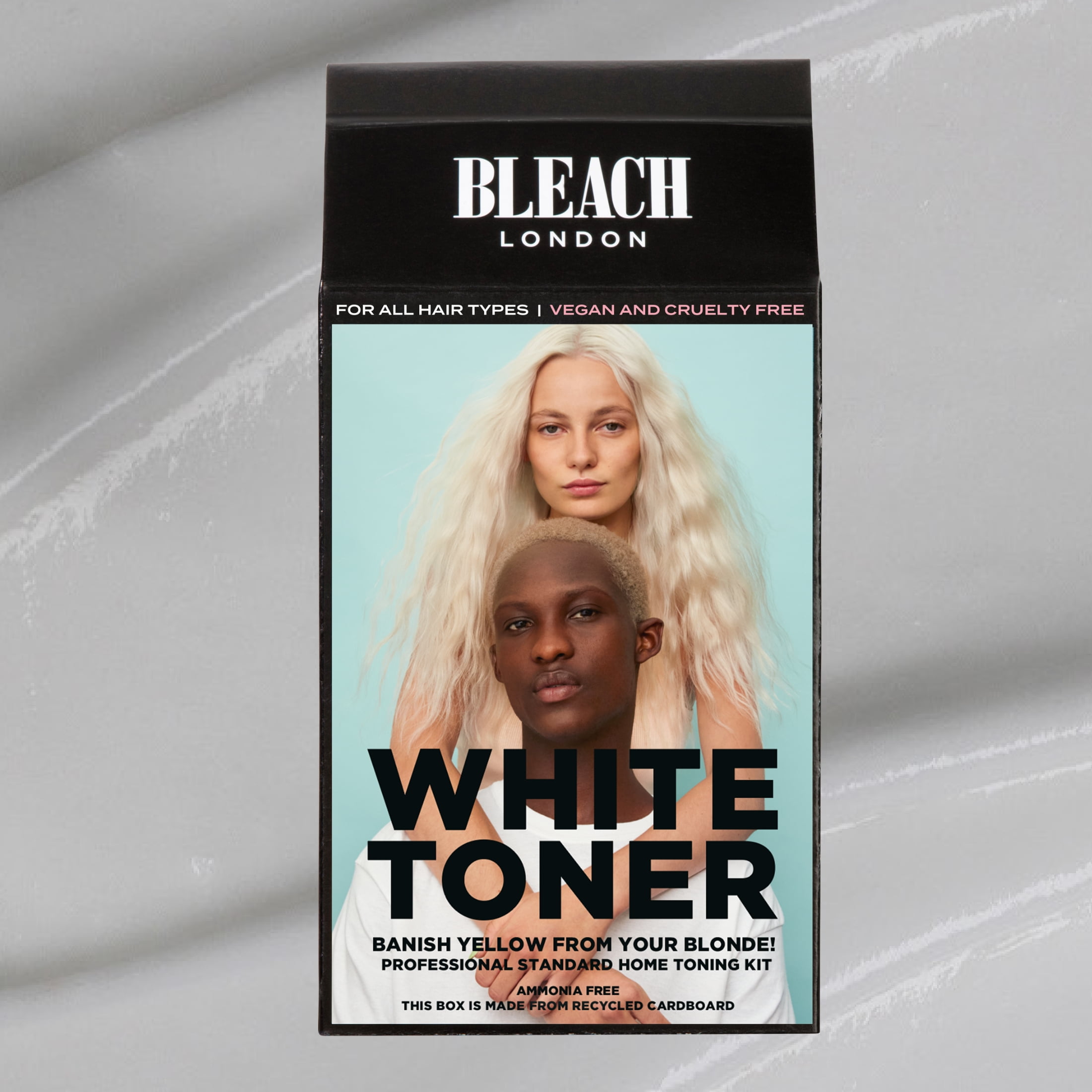 Bleach London Semi-Permanent Hair Toner Cream, White Toner,  oz -  