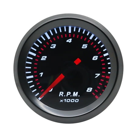 Nishore Tach Gauge 8000 Rpm 8000 Marine To 8 55mm Auto Rpm 55mm Rpm 55mm Diameter Car Auto Powered Waterproof 8000 Marine 55mm Diameter 1 Rpm Marine Powered 55mm Marine To Powered Marine Diameter