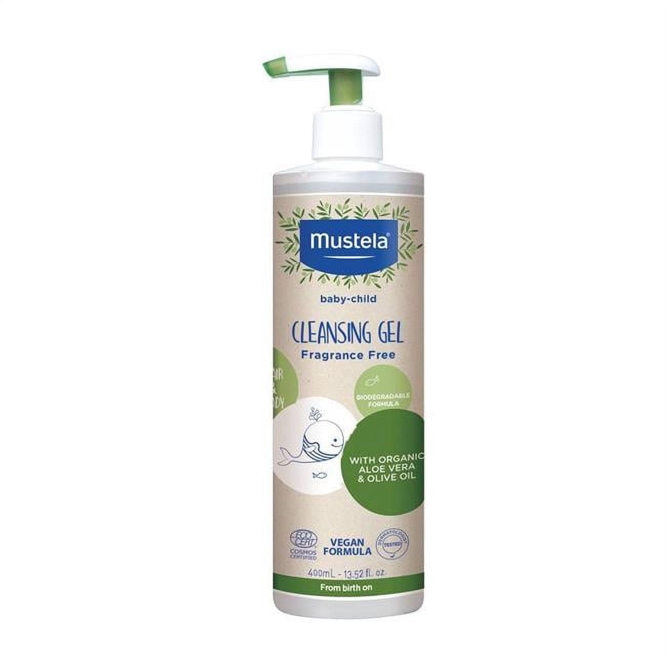 Mustela Organic Cleansing Gel With Olive Oil And Aloe