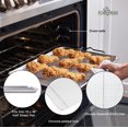 thumbnail image 3 of Fox Run Stainless Steel Cooling Rack, Tight Grid, 12" x 17", 3 of 7