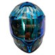 thumbnail image 4 of Casco Abatible Alebrije Gris Revo Azul L, 4 of 5