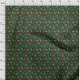 thumbnail image 3 of oneOone Cotton Flex Dark Green Fabric Leaves|Palm Tree & Dinosaur Sewing Craft Projects Fabric Prints By Yard 40 Inch Wide, 3 of 4