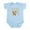 Sky Blue, variant on CafePress - New Orleans Jazz (1) Infant Bodysuit - Baby Light Bodysuit, Size Newborn - 24 Months