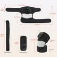 thumbnail image 2 of YUANBO Electric 3-in-1 Cordless Heated Massager with Heat for Knee Elbow Shoulder Wrap with 3 Vibration & Heating Modes (2 Pack), 2 of 8