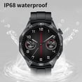 thumbnail image 4 of Reloj Inteligente con Texto Y Llamada Bluetooth Fitness Tracker, Ip68 Impermeable con Recordatorio de Ejercicio de Contador de Pasos, Carga Magnética de Pantalla Grande 340Mah, Incluye Dos Correas de, 4 of 7