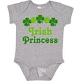 thumbnail image 3 of Inktastic Irish Princess (clover) Girls Baby Bodysuit, 3 of 5