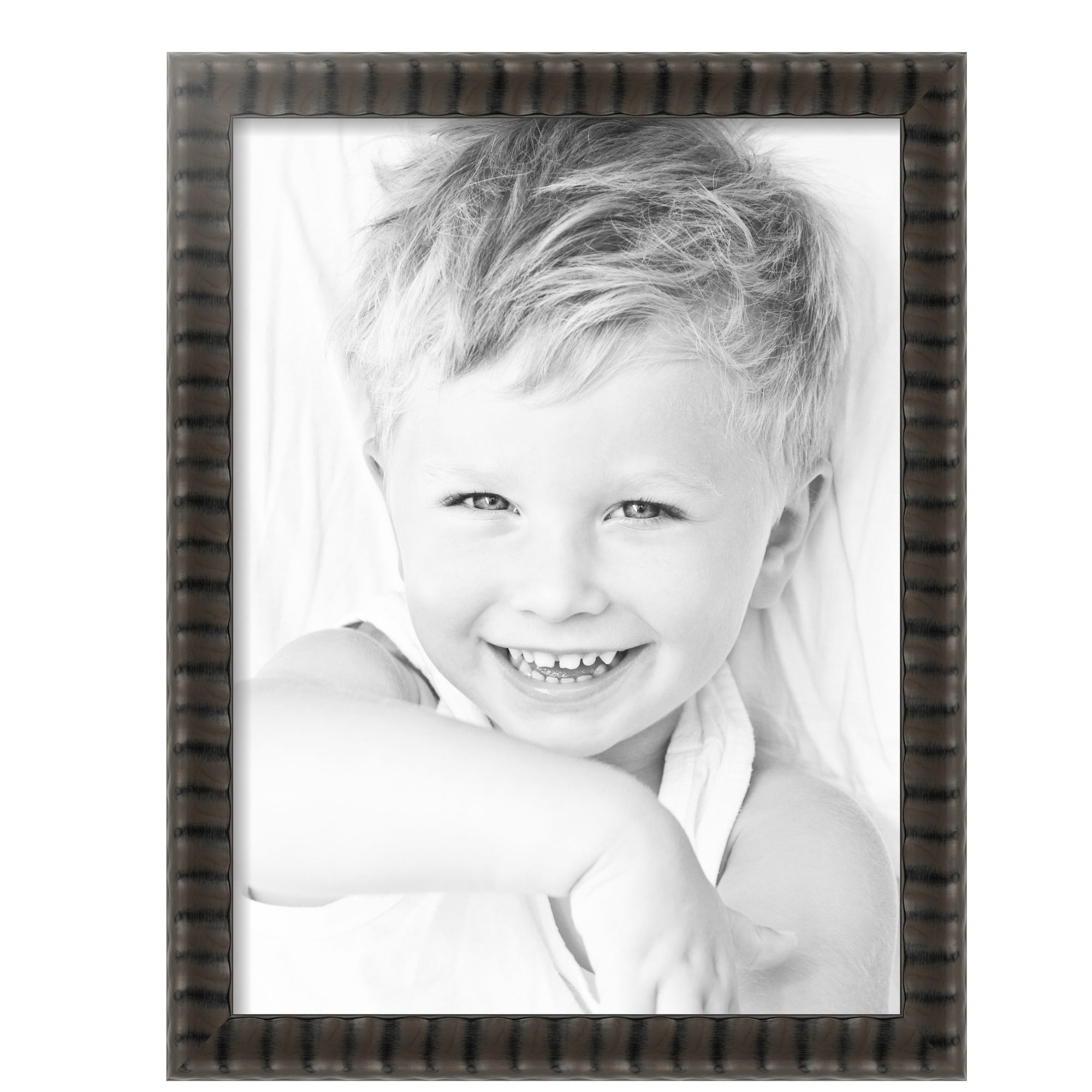 ArtToFrames 18" x 24" Black Cascade Picture Frame, 18x24 inch Multi Wood Poster Frame (WOM-5192), 3 Pack
