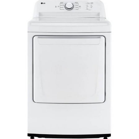 LG DLG6101W 7.3 Cu. Ft. White Smart Gas Dryer with Sensor Dry