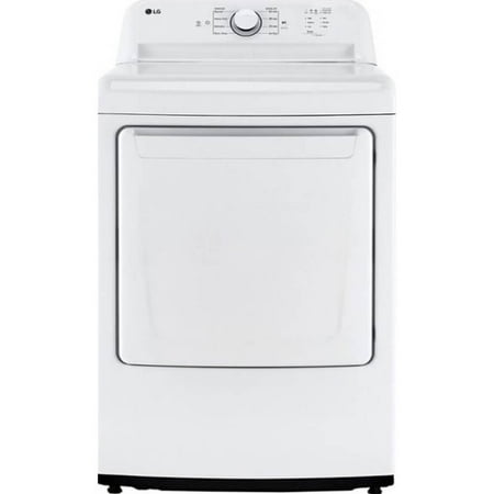 LG DLG6101W 7.3 Cu. Ft. White Smart Gas Dryer with Sensor Dry