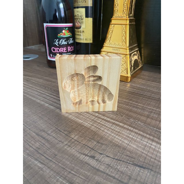 Molde para galletas portátil de madera para el hogar, molde para galletas de jengibre, molde gourmet para hacer entre padres e hijos