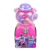 Polly Pocket Gumball Bear Playset, Travel Toy with 2 Micro Dolls and 26 Surprise Accessories