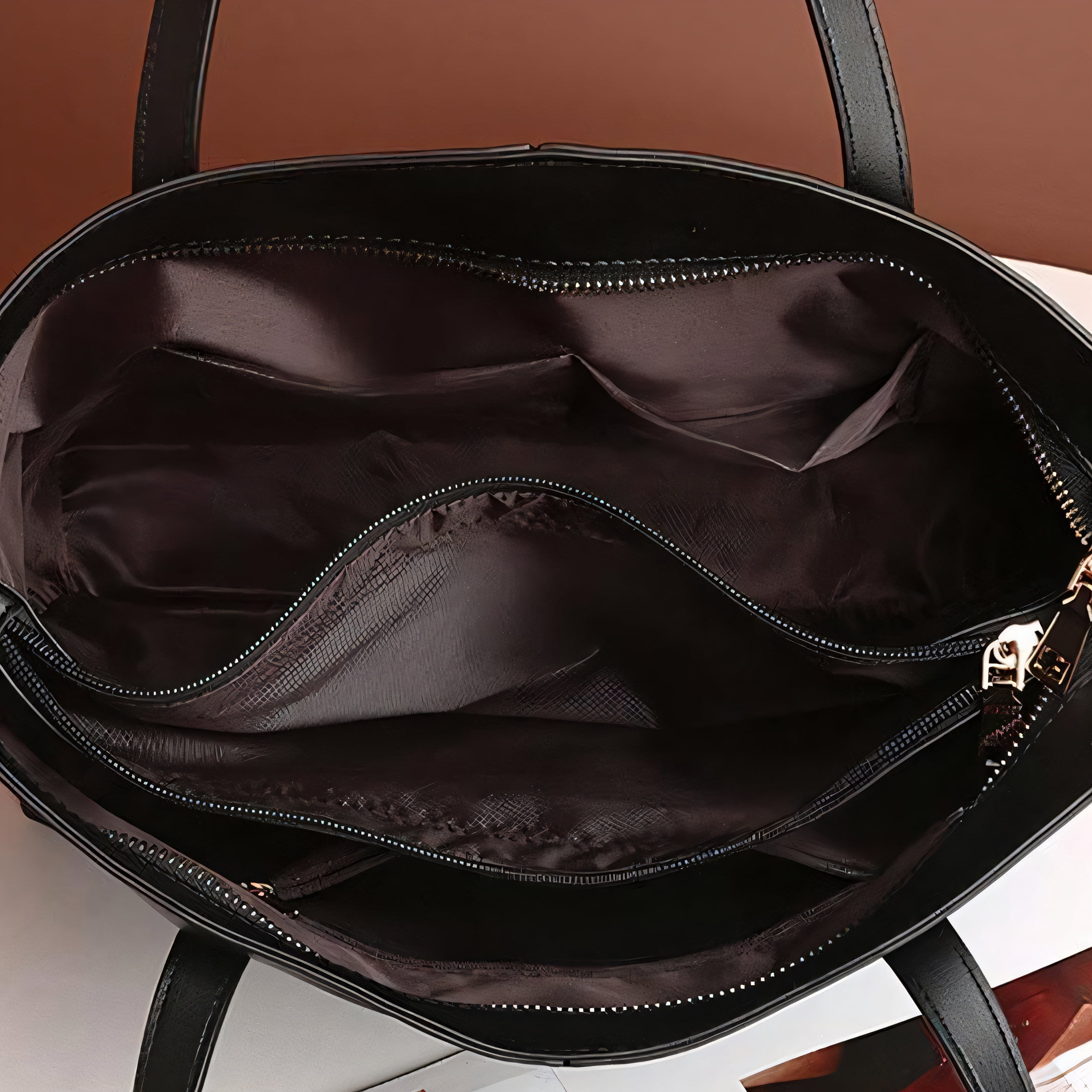 GASTROPOD Tote Bag for Women,Comfortable Reinforced Handle Leather Tote Bag for Women,Multi-Pocket Structure Womens Work Bag,Green
