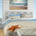 thumbnail image 4 of Designart 'Brown Starfish on Caribbean Beach' Beach Duvet Cover Set, 4 of 4