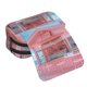 thumbnail image 4 of Disketp Pastel Pink Beach Cafe Estuche de Lápices de Doble Capa con Tapa Abatible y Cremallera, Organizador Escolar para Adolescentes y Adultos, 4 of 7