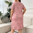 thumbnail image 5 of cfhntfmh Nuisette Sans Manches pour Femmes Grande Taille à Bretelles Spaghetti Col Rond Combinaison Intégrale Robe de Nuit Courte Babydoll Chemises de Nuit, 5 of 5