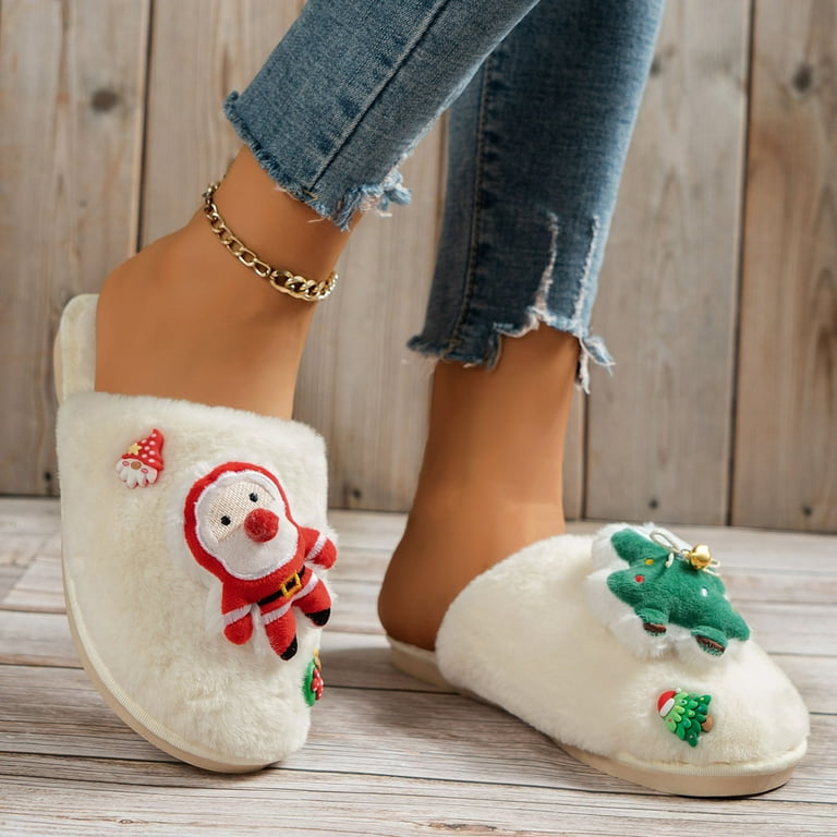 Ladies warm boot slippers deals