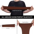 thumbnail image 4 of Haiem Brown UV Protection Cooling Arm Sleeves for Men and Women UPF 50 Sun Sleeve, 4 of 8