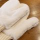 thumbnail image 2 of Guantes de mujer de invierno de terciopelo gruesos y cálidos, bonitos, para estudiantes, para montar a caballo, a prueba de viento, 2 of 3