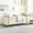Beige, variant on Durable Wood Frame Storage Bench / Reliable Seating Option