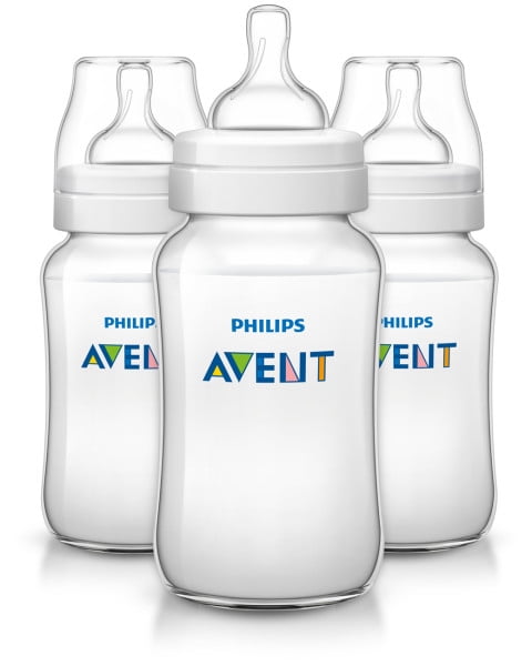 FREE SHIPPING Boy NO BOX NEW Philips AVENT Natural Bottle 3 Pack 4oz 