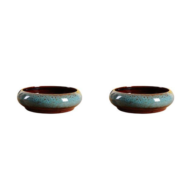 Billuyoard Maceta hidropónica Maceta Contenedores suculentos Centro de Decoraciones Azul 2Conjunto