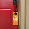 thumbnail image 4 of Green Lantern Blackest Night Orange Lantern Logo Plastic Door Knob Hanger Sign, 4 of 7