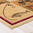 thumbnail image 5 of Allstar African Contours Collection Prints Area Rug (3' 9" x 5' 1"), 5 of 7