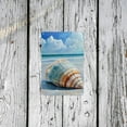 thumbnail image 5 of Chic Seashell Metal Wall Art - Waterproof & Weather-Resistant Tin Sign for Home, Cafe, Restaurant Decor - Easy Hang Nautical Shell Poster, 5 of 8