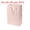 Pink Stripe, variant on Uxcell Laundry Basket, Large Collapsible Laundry Hamper Clothes Hamper for Bathroom Bedroom Dorm Grey Stripe