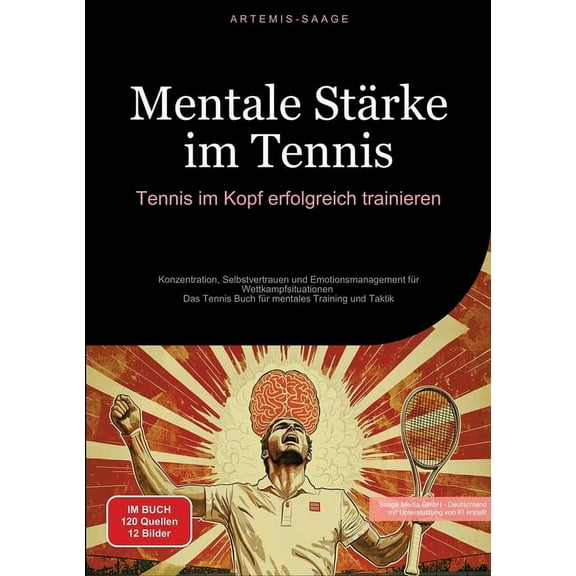 Mentale StÃ¤rke im Tennis: Tennis im Kopf erfolgreich trainieren: Konzentration, Selbstvertrauen und Emotionsmanagement f, (Paperback)