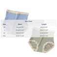 thumbnail image 2 of Ohufall Lace Panties for Women High Waisted with Soft Breathable Fabric and Mid Rise Fit Briefs, 2 of 4