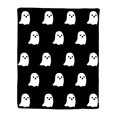 thumbnail image 2 of YAOMOBB Flannel Blanket Double sided Cartoon Ghost Flannel Blanket Machine Washable Sofa Bed Throw, 2 of 7