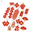 thumbnail image 2 of 1 Set 2022 Creative Chinese Idiom Hanging Tag Decor Auspicious Trendy Paper Hanging Card Widget for Home, 2 of 8