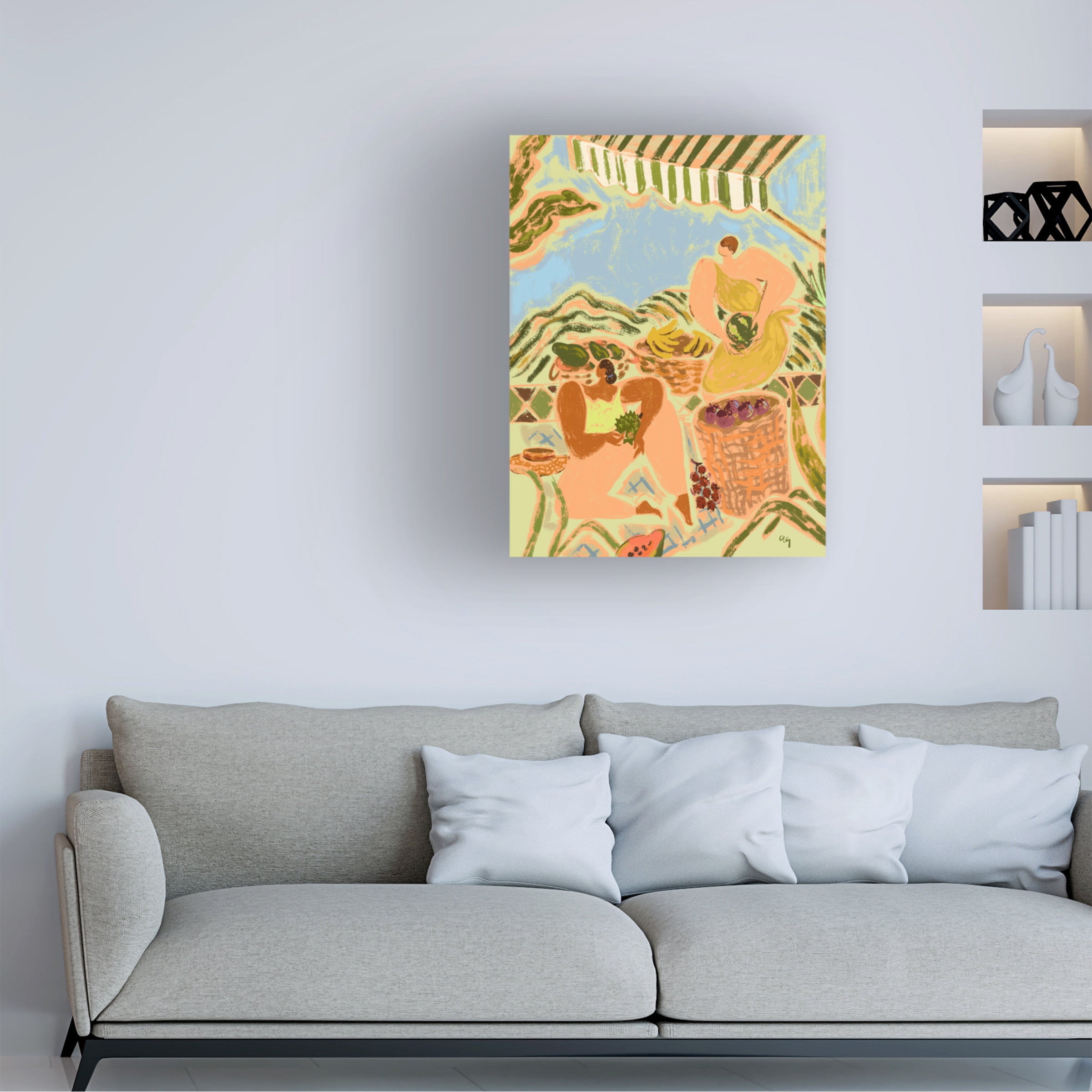 Arty Guava 'Fruit Stand' Canvas Art