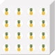 thumbnail image 1 of 8 pegatinas redondas de piña con dibujos animados, autoadhesivas, extraíbles, de plástico, impermeables, para marcar., 1 of 6