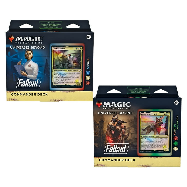 fallout set booster box Magic: The Gathering Fallout Collector Booster Box