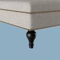 thumbnail image 3 of HestiNysus Indoor Chaise Lounge ,Tufted Line One Arm Chaise Lounge for Living Room & Bedroom，Beige, 3 of 5